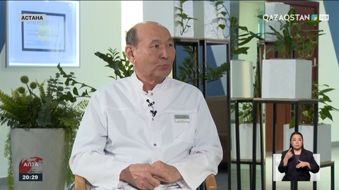 Атақты нейрохирург Серік Ақшолақов «Апта» бағдарламасына сұхбат берді