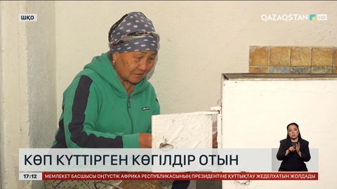 Зайсандықтар газ күтіп жүр