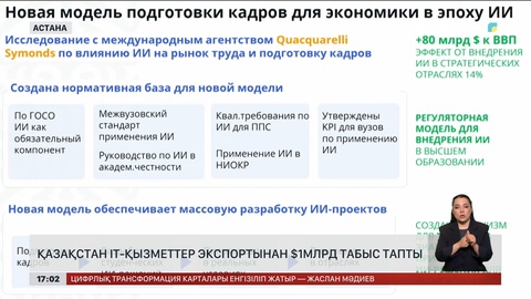 Қазақстан ІТ қызмет экспортынан $1 млрд пайда тапқан