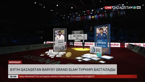 Бүгін Qazaqstan Barysy Grand Slam турнирі басталады