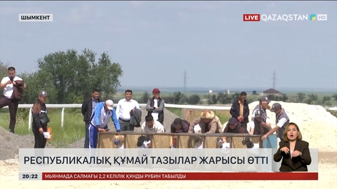 Республикалық құмай тазылар жарысы өтті