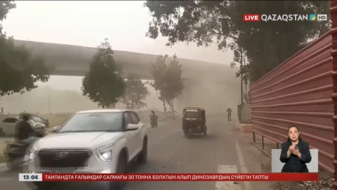 Үндістанда қатты дауылдан 111 адам мерт болды