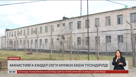 Амнистияға кімдер ілігуі мүмкін екені түсіндірілді 