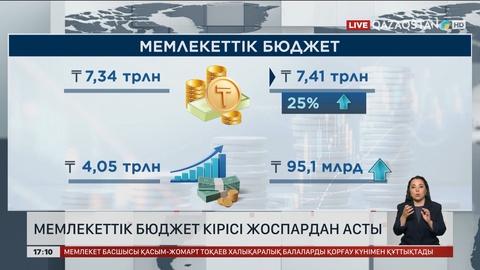Мемлекеттік бюджет кірісі жоспардан асты