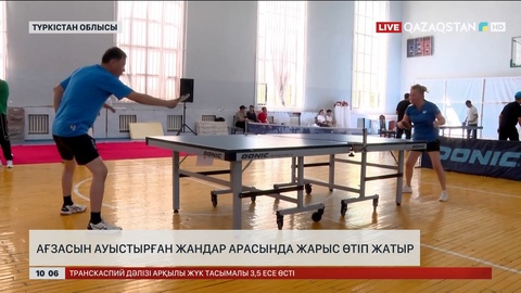 Түркістанда ағзасын ауыстырған жандар арасында жарыс өтіп жатыр