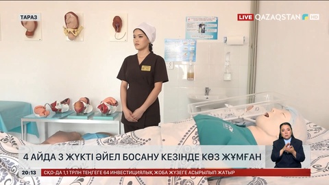  Жамбыл облысында төрт айда 3 жүкті әйел босану кезінде көз жұмған