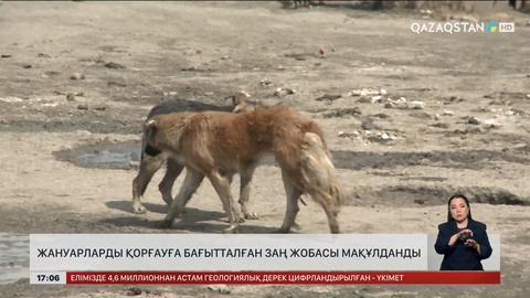 Жануарларды қорғауға бағытталған заң жобасы мақұлданды