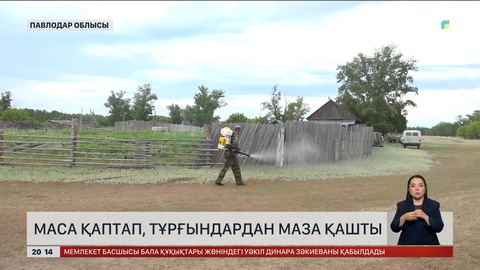 Павлодар облысында маса қаптап, тұрғындардан маза қашты