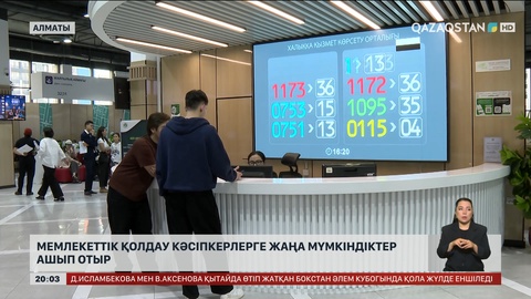 Мемлекеттік қолдау кәсіпкерлерге жаңа мүмкіндіктер ашып отыр