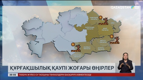 Құрғақшылық қаупі жоғары өңірлер