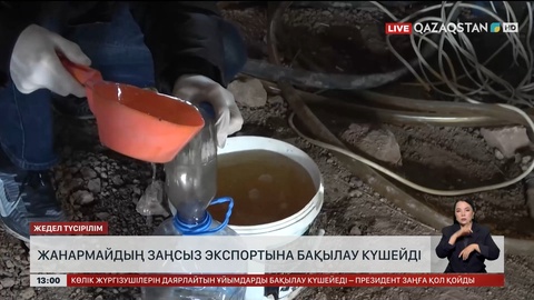 Жанармайдың заңсыз экспортына бақылау күшейтілді