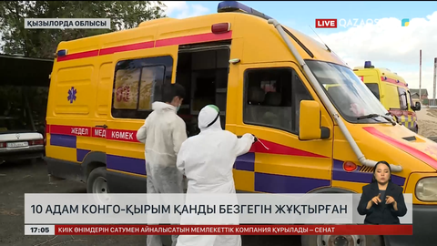 Қызылорда облысында 10 адам Конго-Қырым қанды безгегін жұқтырған