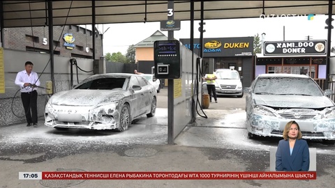 Көлік жуу орындарының 73%-ы суды қайта пайдаланады