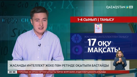 Жасанды интеллект жеке пән ретінде оқытыла бастайды