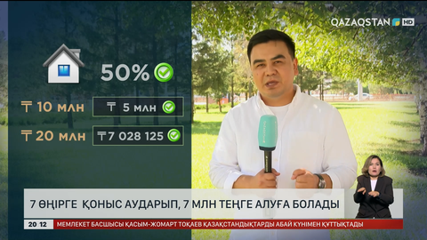 7 өңірге қоныс аударып, 7 млн теңге алуға болады