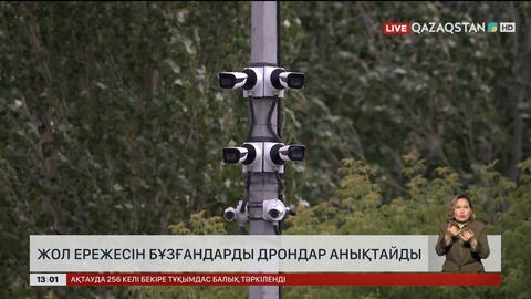 Жол ережесін бұзғандарды дрондар анықтайды