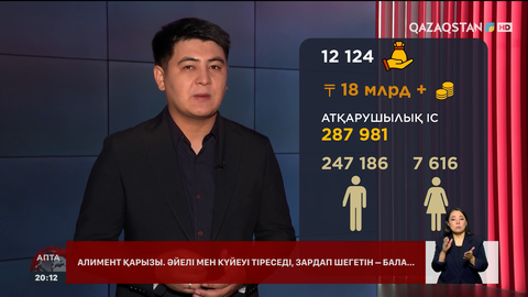Елімізде алимент төлемей жүргендердің қарызы 18 млрд теңгеден асқан