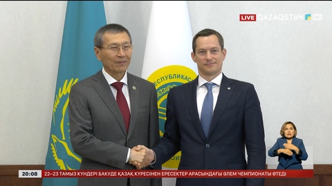 Орталық сайлау комиссиясының төрағасы халықаралық байқаушылармен кездесті  