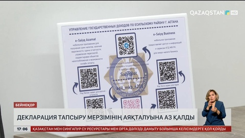 Декларация тапсыру мерзімі аяқталайын деп қалды