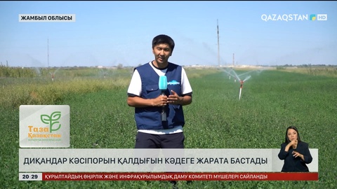 Диқандар кәсіпорын қалдығын кәдеге жарата бастады