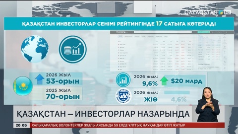  Қазақстан – инвесторлар назарында