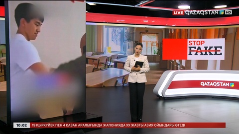 Мектепте самокат тепкен оқушы: Желіде тараған видеоның қазақстанға қатысы жоқ