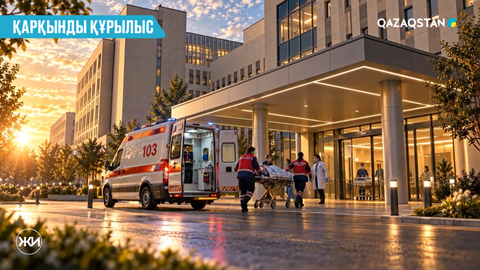 Көкшетауда жедел жәрдем қаланың ең шалғай нүктелеріне 10-20 минутта жетеді