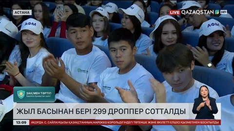 Жыл басынан бері 299 дроппер сотталды 