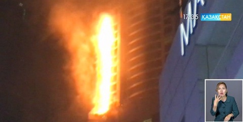 Дубайдағы 86 қабатты «Torch Tower» ғимараты өртенді