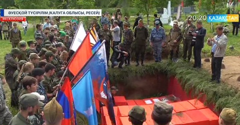 «Белгісіз солдат» қорымында жерленген Тәжібай Нұркишевке туған жерден топырақ бұйырды