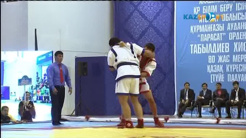 «Kazsport»: Айбек Нұғыманов түйе палуан атағын иемденді (ВИДЕО)