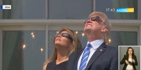 АҚШ-та 100 жылда алғаш рет Күн толық тұтылды