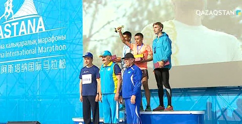 Астанада тұңғыш рет өткен халықаралық марафонға 5 мыңнан астам адам қатысты