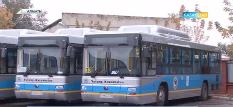 Алматыда қоғамдық көлік жүргізушілері жұмысқа шықпады