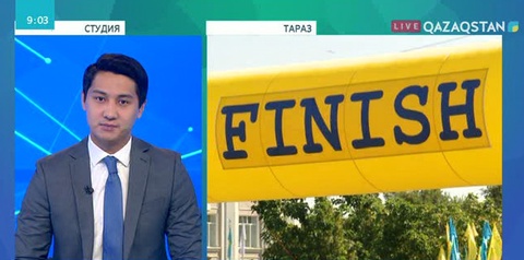Таразда Ата заң күні мерекесіне орай қала тұрғындары веложарыс жолына шықты