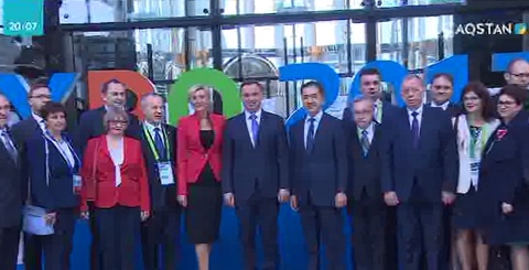 Польша президенті Анджей Дуда «ЭКСПО» көрмесіне келді