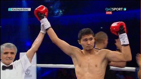 Мейірім Нұрсұлтанов кәсіпқой бокстағы төртінші жекпе-жегін бірінші раундта жеңіспен аяқтады (ВИДЕО)