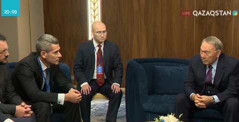 Нұрсұлтан Назарбаев «Hyperloop One» компаниясының басшылығымен кездесті