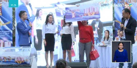 «Ханшатыр» ОСО ұйымдастырған «Сәттіхан» акциясы аясында 3 адам Астанадан пәтер ұтып алды