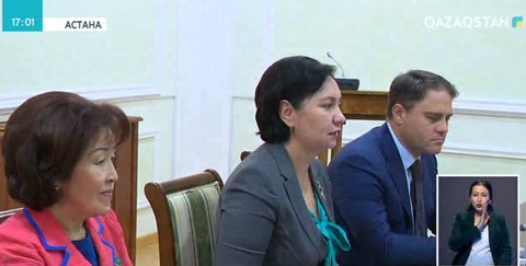 Мемлекеттік хатшы Гүлшара Әбдіқалықова Жапония депутатымен кездесті