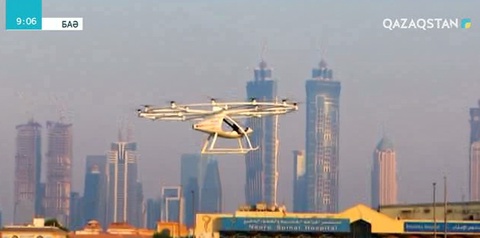 БАЭ-де жүргізушісіз ұшатын әлемдегі тұңғыш такси сынақтан сәтті өтті
