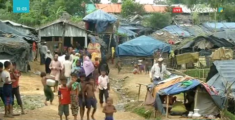 Рохинджа балаларына тамақ жетіспейді