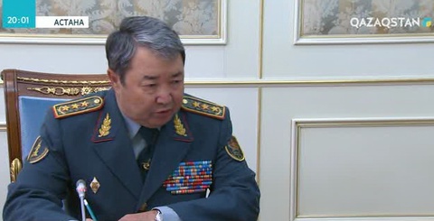 Мемлекет басшысы Қорғаныс министрі Сәкен Жасұзақовты қабылдады