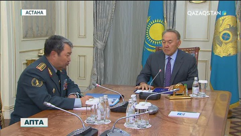 Осы аптада Мемлекет басшысы Қорғаныс министрін қабылдады