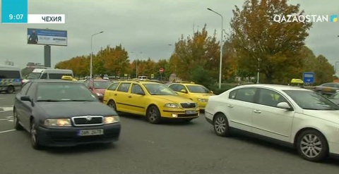 Чехияда «Uber» жолаушылар тасымалдау қызметіне қарсы акция өтті