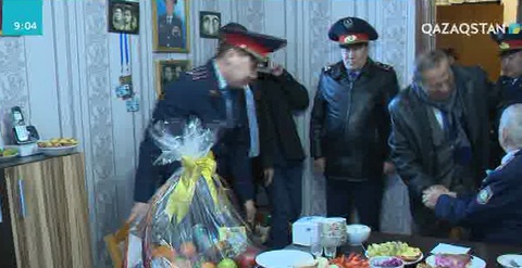 Астана қаласы ІІД ардагерлерді құттықтады