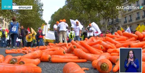 Францияда темекі бағасының өсуіне қарсы шеру өтті