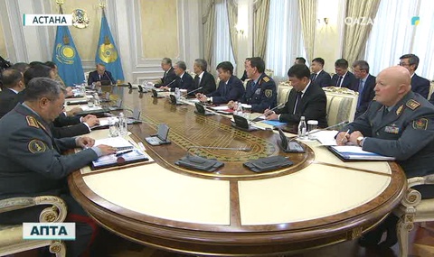 Елбасы «ЭКСПО» көрмесі барысында қауіпсіздікті қамтамасыз еткені үшін арнаулы органдардың қызметкерлеріне алғыс айтты