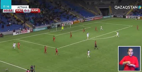 Футболдан 2018 жылғы Әлем чемпионатына іріктеу кезеңі аясында Қазақстан құрамасы бірде-бір жеңіске жеткен жоқ