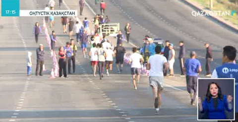 Шымкентте өткен марафонға 5 мыңға тарта желаяқ қатысты